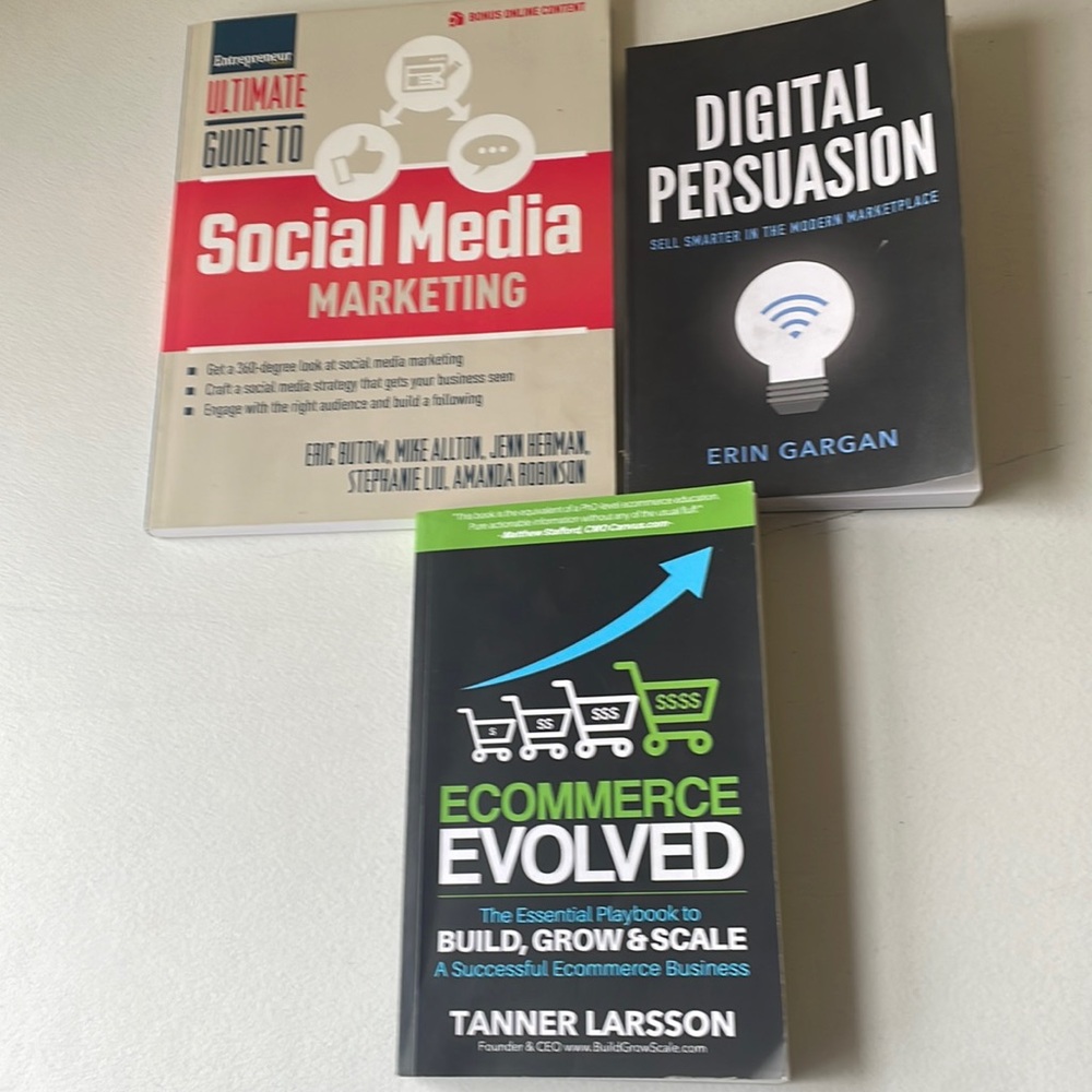 Social Media Digital Marketing textbook bundle